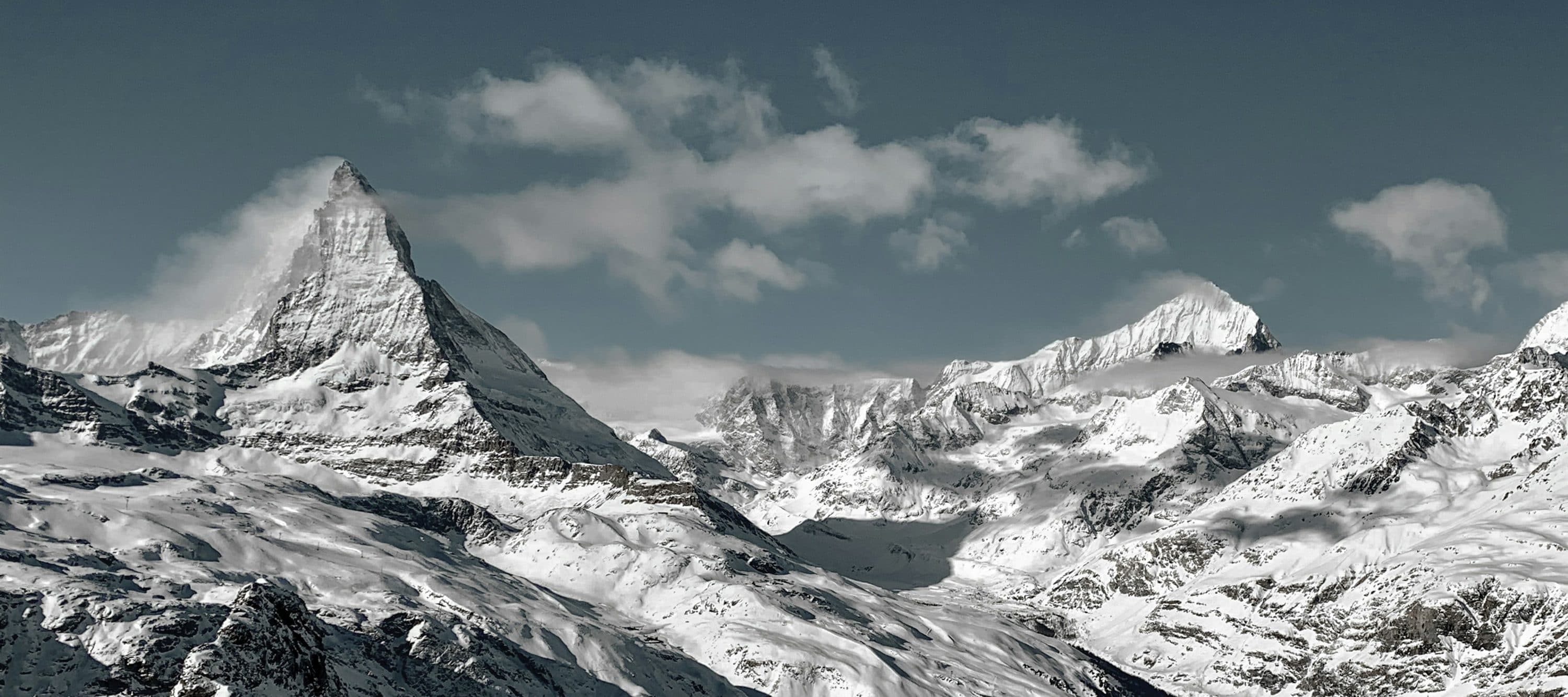 The Matterhorn above Zermatt